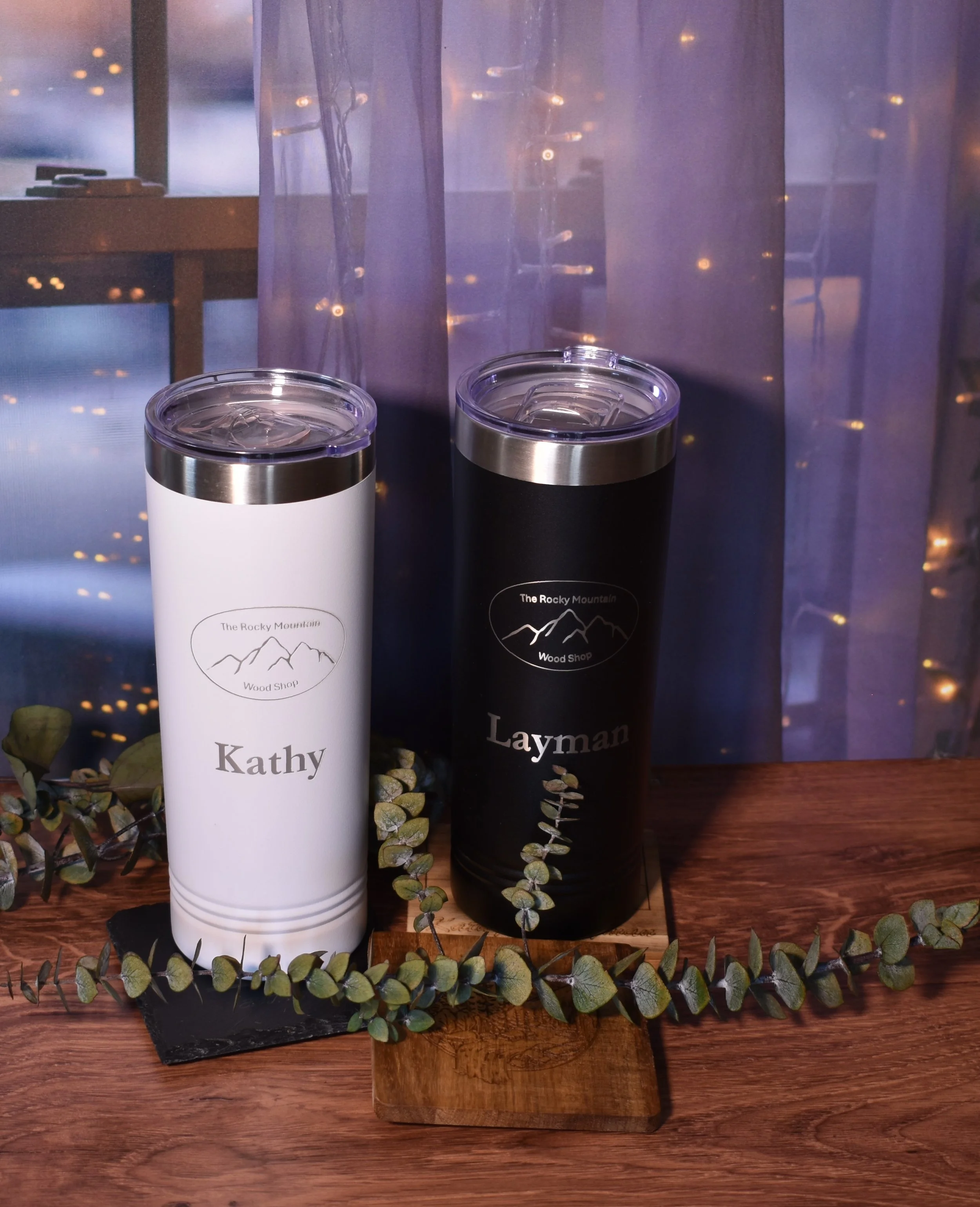 Tumblers, Bottles & Mugs — The Rocky Mountain Wood Shop